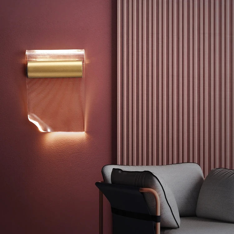 Veya Folded Glass Wall Light