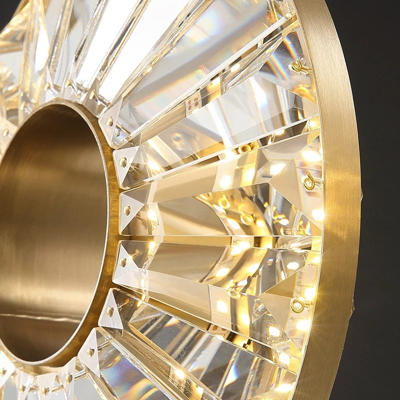 Elysia Crystal Plate Pendant