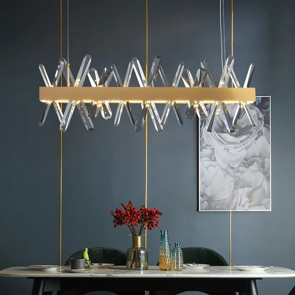 Icelandic Gold Frost Chandelier